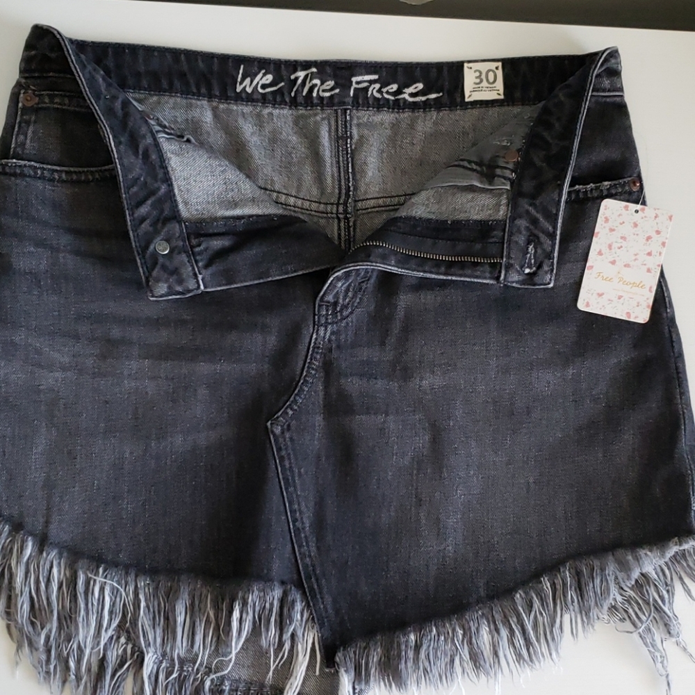 Free People Skirt Denim Mini RV $68 - Picture 6 of 16